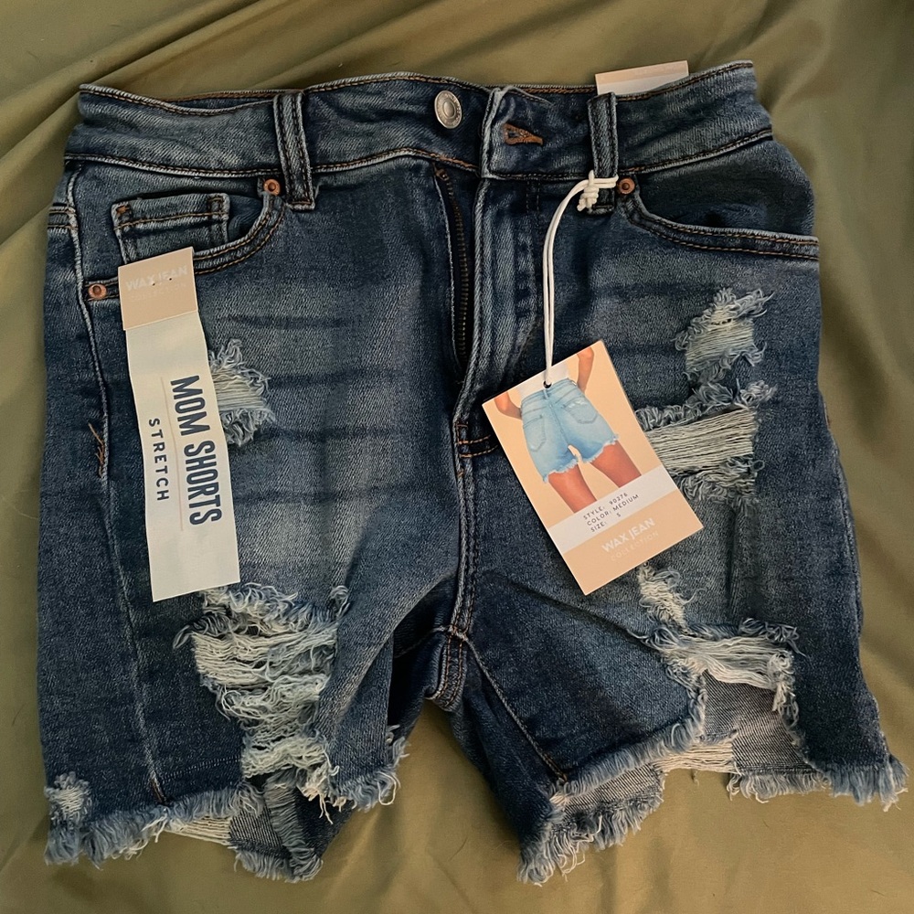 Mom shorts. Size small.  NWT